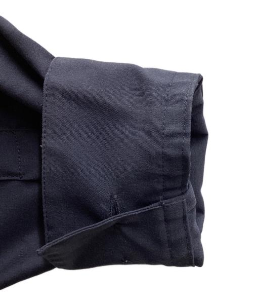 CABAN（キャバン）CABaN Dry Wool Typewriter Over Sized Shirt Navy / ドライウール タイプライター オーバーサイズシャツ ネイビー / 59-08-01-08002 / Made in JAPAN / 日本製の古着・服飾アイテム