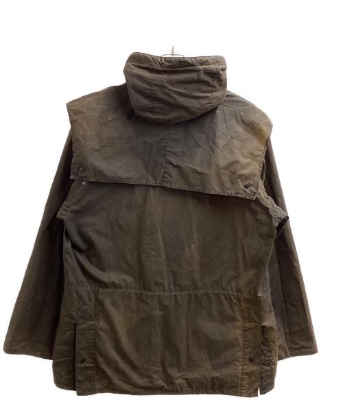 Barbour（バブアー）Barbour (バブアー) CLASSIC DURHAM JACKET / ダーハム ワックスコットン オイルドジャケット / イングランド製 / MADE IN ENGLAND ブラウン サイズ:C40の古着・服飾アイテム
