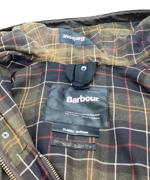 Barbour（バブアー）Barbour (バブアー) CLASSIC DURHAM JACKET / ダーハム ワックスコットン オイルドジャケット / イングランド製 / MADE IN ENGLAND ブラウン サイズ:C40の古着・服飾アイテム