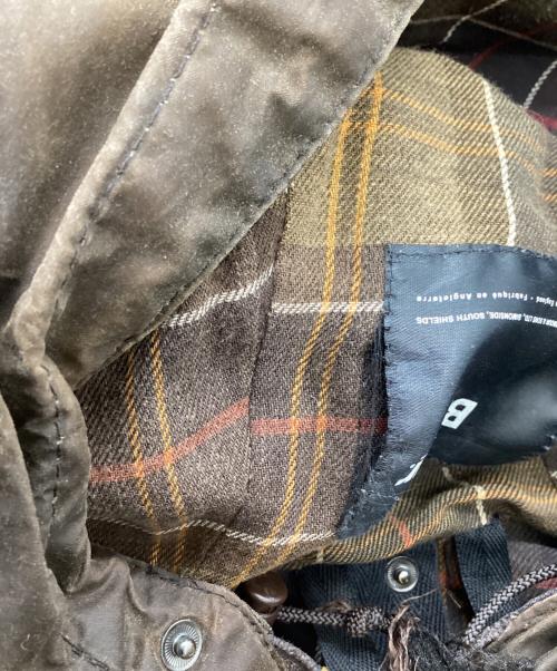 Barbour（バブアー）Barbour (バブアー) CLASSIC DURHAM JACKET / ダーハム ワックスコットン オイルドジャケット / イングランド製 / MADE IN ENGLAND ブラウン サイズ:C40の古着・服飾アイテム