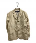 ）の古着「リネン3Bシングルテーラードジャケット / AD2020 / HG-J026」｜ベージュ