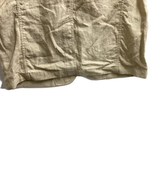 COMME des GARCONS HOMME（コムデギャルソン オム）COMME des GARCONS HOMME (コムデギャルソン オム) リネン3Bシングルテーラードジャケット / AD2020 / HG-J026 ベージュ サイズ:Mの古着・服飾アイテム