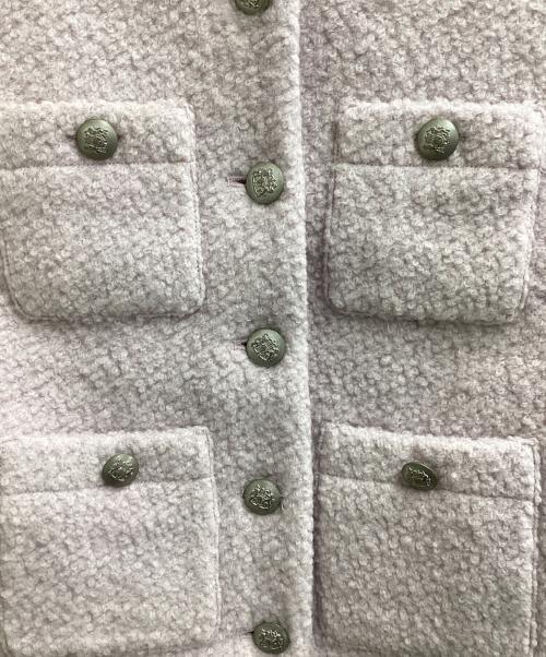 JUSGLITTY（ジャスグリッティー）JUSGLITTY (ジャスグリッティー) ブークレジャコット/43322930 ピンク サイズ:1の古着・服飾アイテム