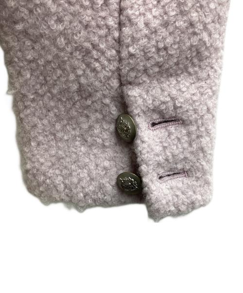 JUSGLITTY（ジャスグリッティー）JUSGLITTY (ジャスグリッティー) ブークレジャコット/43322930 ピンク サイズ:1の古着・服飾アイテム