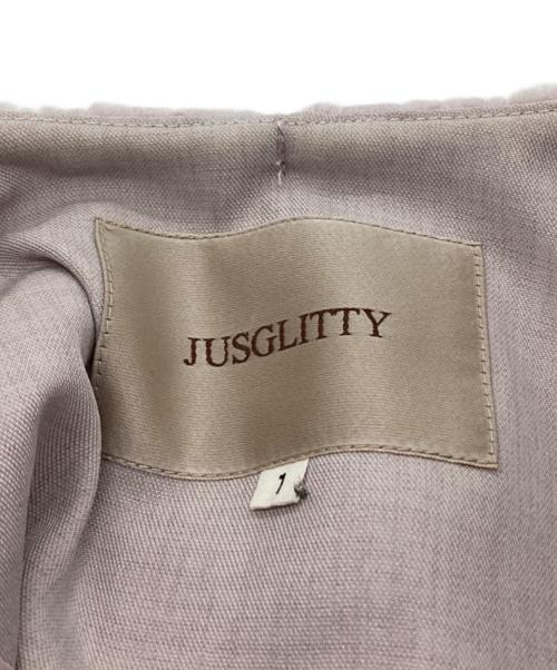JUSGLITTY（ジャスグリッティー）JUSGLITTY (ジャスグリッティー) ブークレジャコット/43322930 ピンク サイズ:1の古着・服飾アイテム