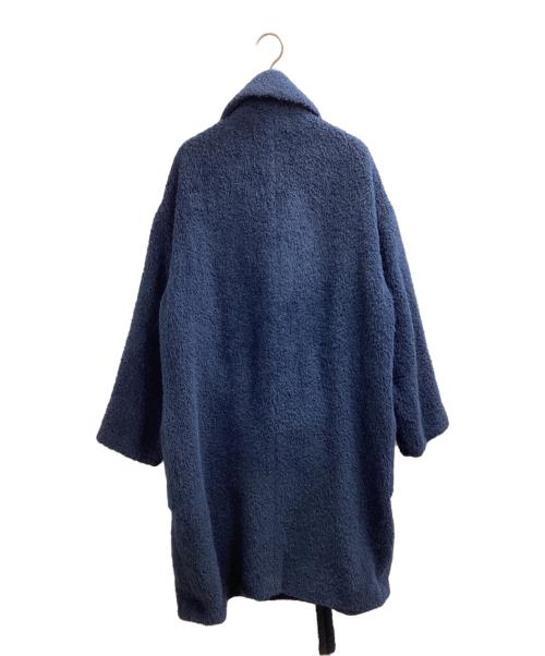ATON（エイトン）ATON (エイトン) ALPACA FLEECE ガウンコート / 6861449 ネイビー サイズ:4の古着・服飾アイテム