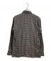 ARMANI JEANS (アルマーニジーンズ) チェックシャツ　/　イタリア製 ブラック サイズ:L：5000円