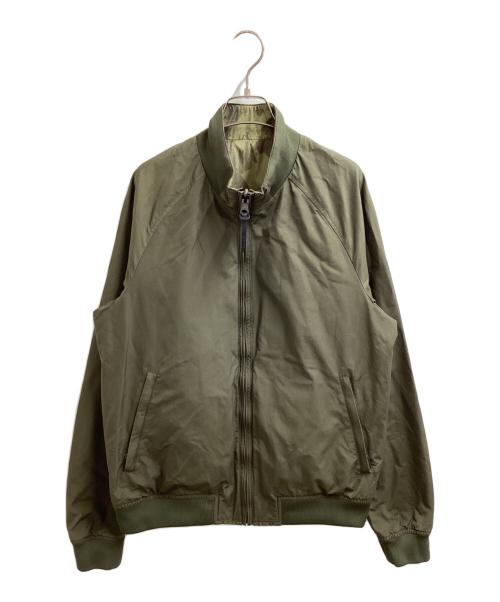 WOOLRICH（ウールリッチ）WOOLRICH (ウールリッチ) 60/40クロス リバーシブルブルゾン カーキ サイズ:Lの古着・服飾アイテム