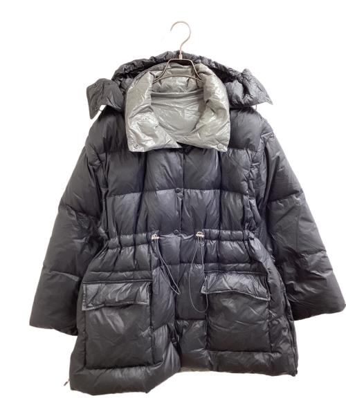 MAISON SPECIAL（メゾンスペシャル）MAISON SPECIAL (メゾンスペシャル) Over Tunic Down Black / オーバーサイズ チュニック ダウンジャケット ブラック / 21232215109 ブラック×シルバー サイズ:FREEの古着・服飾アイテム