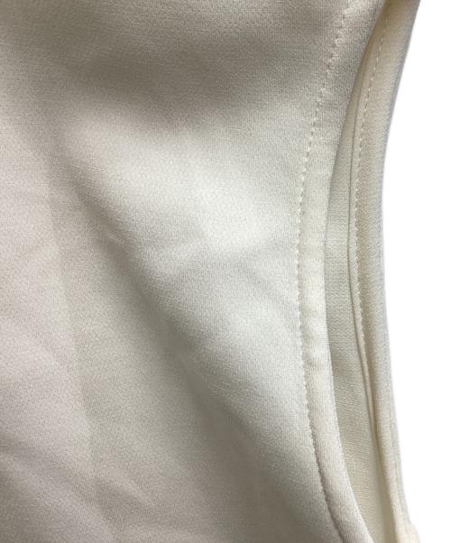 SOEJU（ソージュ）SOEJU (ソージュ) スタンドカラーコクーンブラウス ベージュ サイズ:Mの古着・服飾アイテム