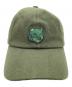 MAISON KITSUNE (メゾンキツネ) フォックスヘッドキャップ / MM06104WW0096 / タグ付 オリーブ サイズ:-：9000円