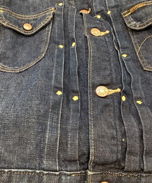 Hysteric Glamour（ヒステリックグラマー）Hysteric Glamour (ヒステリックグラマー) DENIM JACKET / デニムジャケット / 2AB-3140 / Made in JAPAN / 日本製 インディゴ サイズ:FREEの古着・服飾アイテム