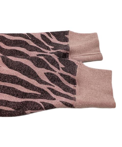 Hysteric Glamour（ヒステリックグラマー）Hysteric Glamour (ヒステリックグラマー) ゼブラ柄 ガールプリントパーカー/2CF-5600 ピンク サイズ:FREEの古着・服飾アイテム