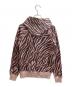 Hysteric Glamour (ヒステリックグラマー) ゼブラ柄 ガールプリントパーカー/2CF-5600 ピンク サイズ:FREE：7000円