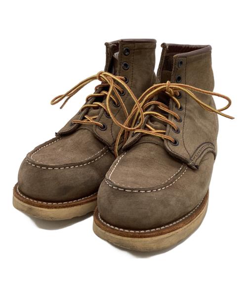 RED WING（レッドウィング）RED WING (レッドウィング) ヌバックブーツ　2877　サイド羽タグ ブラウン サイズ:7 2Eの古着・服飾アイテム