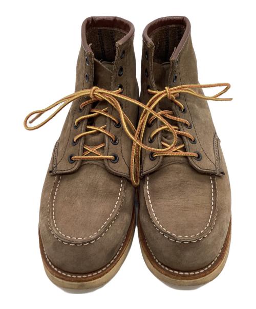 RED WING（レッドウィング）RED WING (レッドウィング) ヌバックブーツ　2877　サイド羽タグ ブラウン サイズ:7 2Eの古着・服飾アイテム