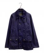 Barbourバブアー）の古着「OVERDYED SL BEDALE JACKET/1501137」｜ネイビー