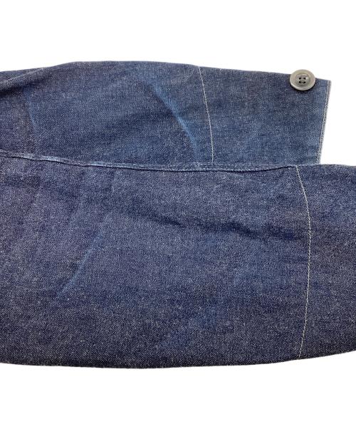 SCYEBASICS（サイベーシックス）SCYEBASICS (サイベーシックス) デニムショールカラーカバーオール / 5116-43538 インディゴ サイズ:38の古着・服飾アイテム