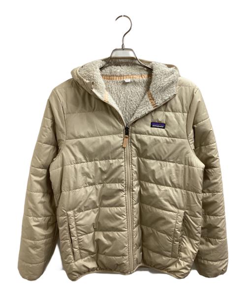 Patagonia（パタゴニア）Patagonia (パタゴニア) リバーシブル・レディ・フレディ・フーディ / Kids Reversible Ready Freddy Hoody / 68095 ベージュ サイズ:XXLの古着・服飾アイテム