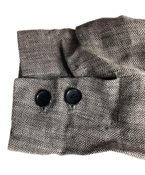 Spick and Span（スピック＆スパン）Spick and Span (スピック＆スパン) リネンエアリージャケット / 24010200101010 グレー サイズ:34の古着・服飾アイテム