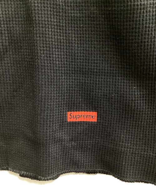 Hanes（ヘインズ）Hanes (ヘインズ) Supreme (シュプリーム) サーマルカットソー ブラック サイズ:Mの古着・服飾アイテム