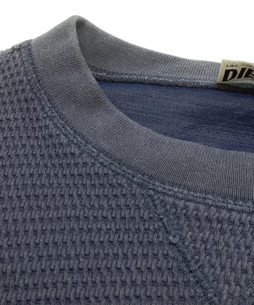 DIESEL（ディーゼル）DIESEL (ディーゼル) サーマルカットソー ネイビー サイズ:Lの古着・服飾アイテム