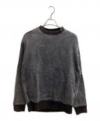 DIESELディーゼル）の古着「D-KRIB-NE / 加工スウェット」｜ブラック