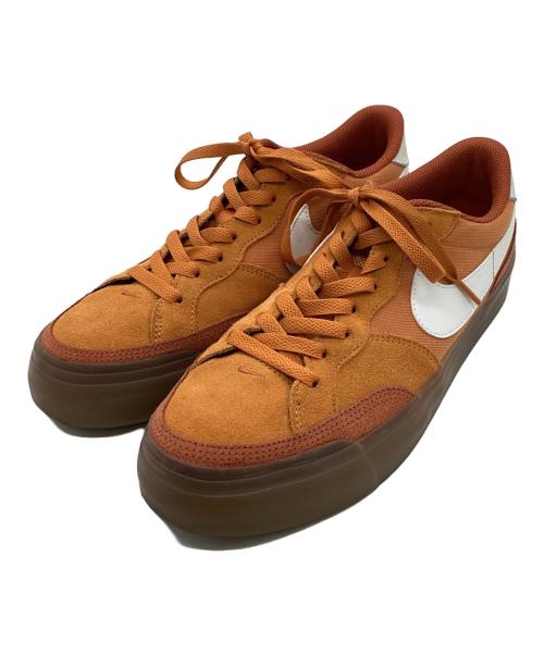 NIKE（ナイキ）NIKE (ナイキ) ローカットスニーカー オレンジ サイズ:27.5cmの古着・服飾アイテム