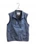 MARMOT CAPITAL (マーモット キャピタル) CURVE STITCH NYLON VEST BLUE / カーブステッチ ナイロンベスト ブルー / 25SS-L2-06 ブルー サイズ:L：8000円