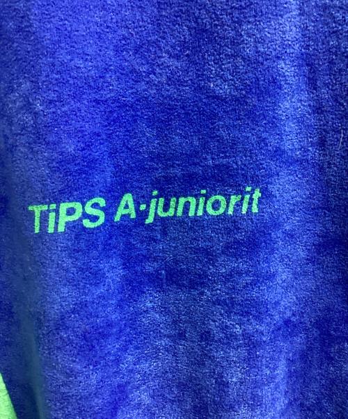 adidas（アディダス）adidas (アディダス) ベロアトラックジャケット / 80s フランス製 / VENTEX社製 ブルー サイズ:180の古着・服飾アイテム