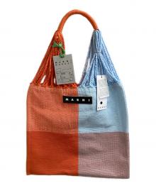 MARNI（マルニ）の古着「HAMMOCK BAG / ハンモックバック / SHMH0009A0 / タグ付き」｜オレンジ×スカイブルー