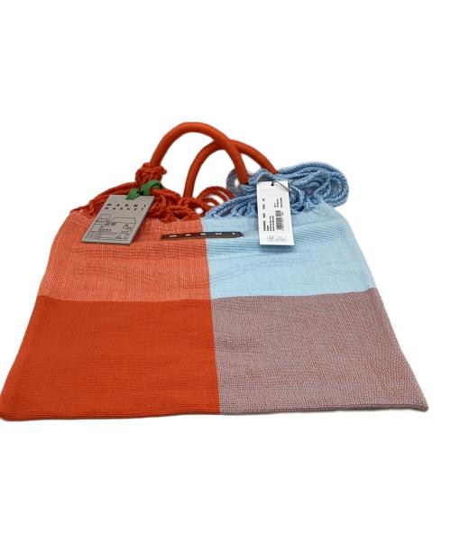 MARNI（マルニ）MARNI (マルニ) HAMMOCK BAG / ハンモックバック / SHMH0009A0 / タグ付き オレンジ×スカイブルー サイズ:-の古着・服飾アイテム