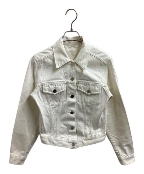 GUCCI（グッチ）GUCCI (グッチ) デニムジャケット / 207-1115-7175 ホワイト サイズ:38の古着・服飾アイテム