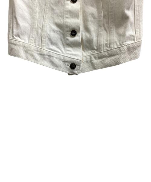 GUCCI（グッチ）GUCCI (グッチ) デニムジャケット / 207-1115-7175 ホワイト サイズ:38の古着・服飾アイテム