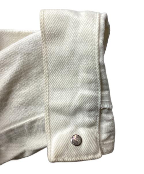 GUCCI（グッチ）GUCCI (グッチ) デニムジャケット / 207-1115-7175 ホワイト サイズ:38の古着・服飾アイテム