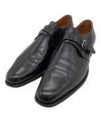 Hall & Marksホールアンドマークス）の古着「Goofy / モンクストラップシューズ」｜ブラック