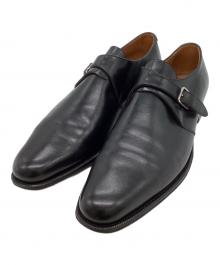 Hall & Marks（ホールアンドマークス）の古着「Goofy / モンクストラップシューズ」｜ブラック