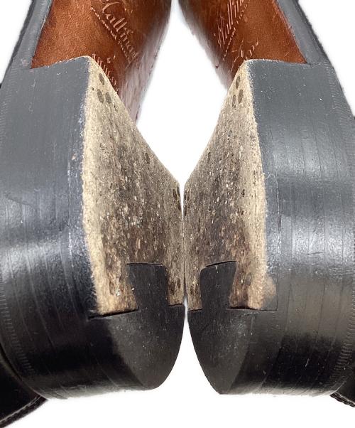 Hall & Marks（ホールアンドマークス）Hall & Marks 　 (ホールアンドマークス) Goofy / モンクストラップシューズ ブラック サイズ:7 1/2の古着・服飾アイテム