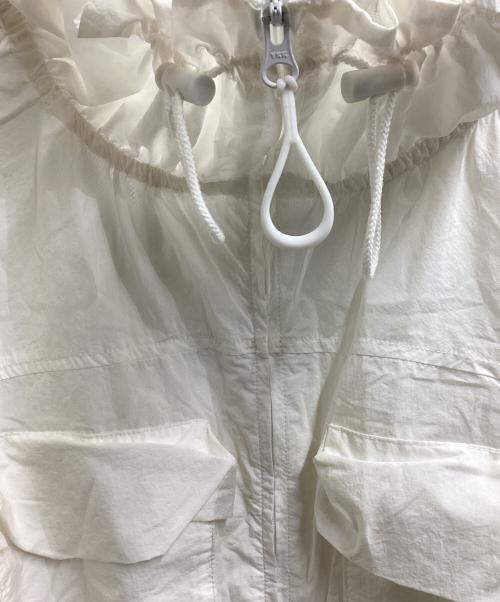 emmi atelier（エミアトリエ）emmi atelier (エミアトリエ) 撥水ワッシャーブルゾン　13WFJ241017 ホワイト サイズ:FREEの古着・服飾アイテム