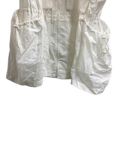 emmi atelier（エミアトリエ）emmi atelier (エミアトリエ) 撥水ワッシャーブルゾン　13WFJ241017 ホワイト サイズ:FREEの古着・服飾アイテム