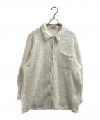 saharaサハラ）の古着「Shaggy Over Shirt / シャギーオーバーシャツ / 01-TP008-24-03」｜アイボリー