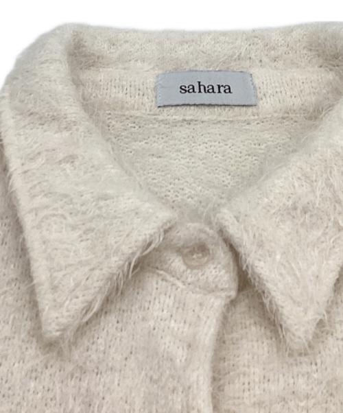 sahara（サハラ）sahara (サハラ) Shaggy Over Shirt / シャギーオーバーシャツ / 01-TP008-24-03 アイボリー サイズ:-の古着・服飾アイテム