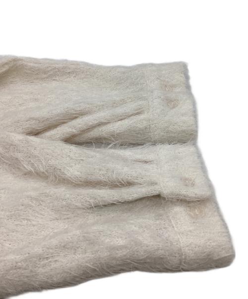 sahara（サハラ）sahara (サハラ) Shaggy Over Shirt / シャギーオーバーシャツ / 01-TP008-24-03 アイボリー サイズ:-の古着・服飾アイテム