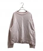 AMI PARISアミ パリス）の古着「FADE OUT SWEATSHIRT / フェードアウトスウェットシャツ / USW016.JE0052」｜ピンク