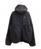 UNDERMYCARアンダーマイカー）の古着「CHEST POCKET BALCLAVA ZIP-UP/22SSSUMCMSCA2」｜ブラック