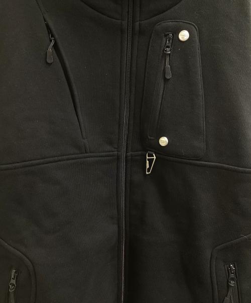 UNDERMYCAR（アンダーマイカー）undermycar (アンダーマイカー) CHEST POCKET BALCLAVA ZIP-UP/22SSSUMCMSCA2 ブラック サイズ:2の古着・服飾アイテム