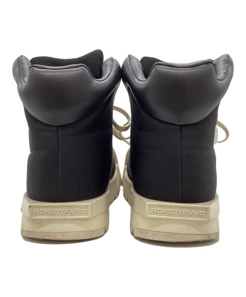ROCKSTA（ロックスター）ROCKSTA (ロックスター) FVVO (エフブイブイオー) THICK SOLED HIGH TOP BOOTS ブラック サイズ:25cmの古着・服飾アイテム