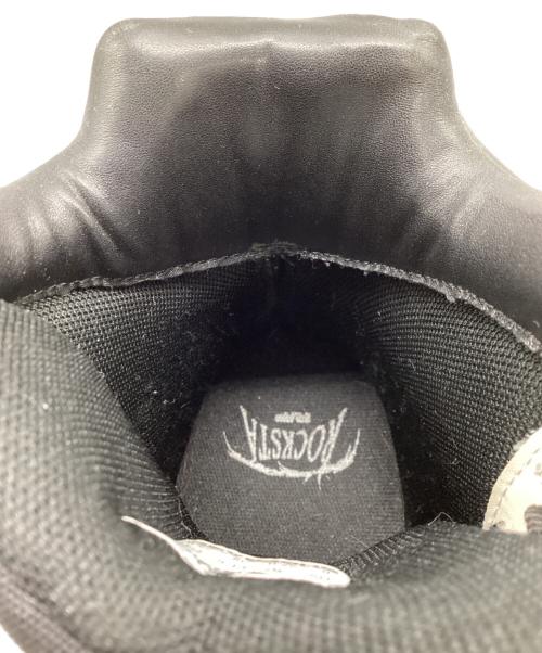 ROCKSTA（ロックスター）ROCKSTA (ロックスター) FVVO (エフブイブイオー) THICK SOLED HIGH TOP BOOTS ブラック サイズ:25cmの古着・服飾アイテム