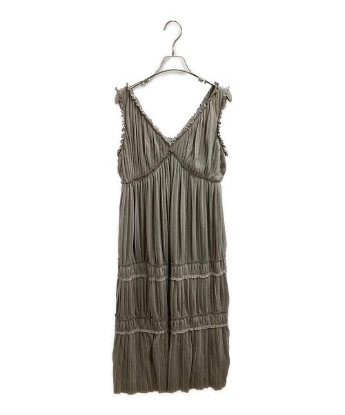 HER LIP TO（ハーリップトゥ）Her lip to (ハーリップトゥ) Must Have Summer Dress / ノースリーブワンピース / 1222105046 ブラウン サイズ:Sの古着・服飾アイテム
