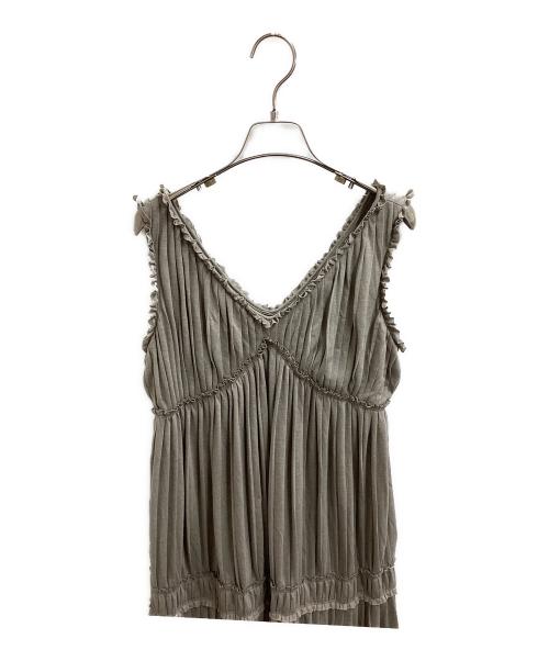 HER LIP TO（ハーリップトゥ）Her lip to (ハーリップトゥ) Must Have Summer Dress / ノースリーブワンピース / 1222105046 ブラウン サイズ:Sの古着・服飾アイテム